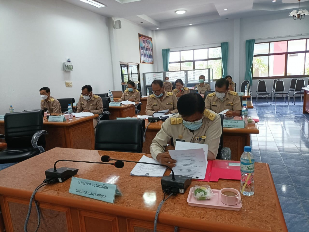 การประชุมสภาเทศบาลตำบลไทรโยง-ไชยวาล สมัยสามัญ สมัยที่ 2 ครั้งที่ 2 ประจำปี 2565