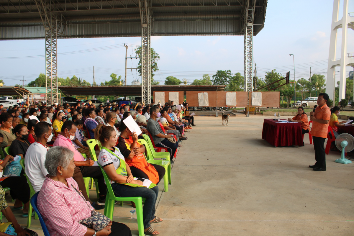 การประชุมประชาคมเพื่อจัดทำแผนพัฒนาท้องถิ่น การให้ความรู้การเลือกกรรมการชุมชน  การขอความเห็นชอบและรับฟังความคิดเห็ฯการจัดตั้งชุมชน