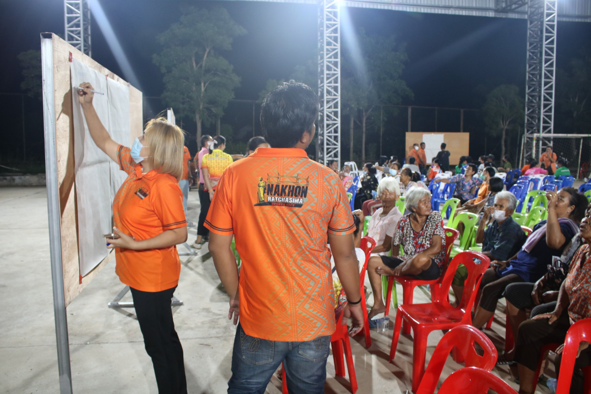 การประชุมประชาคมเพื่อจัดทำแผนพัฒนาท้องถิ่น การให้ความรู้การเลือกกรรมการชุมชน  การขอความเห็นชอบและรับฟังความคิดเห็ฯการจัดตั้งชุมชน