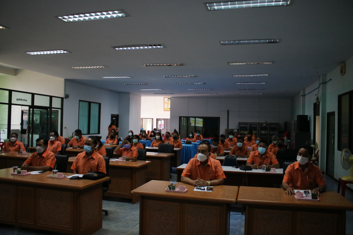 โครงการพัฒนาคุณธรรมจริยธรรมแก่ผู้บริหาร  สมาชิกสภาฯ พนักงานและลูกจ้างประจำปี 2565