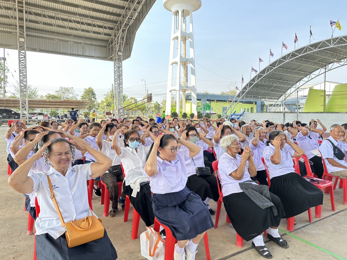 โครงการพัฒนาคุณภาพชีวิต  ผู้สูงอายุ  ประจำปี  2567