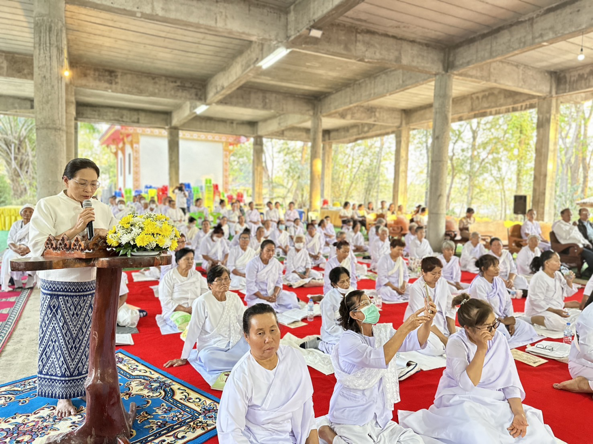 โครงการปฏิบัติธรรม (บวชชีพราหมณ์) ณ วัดป่าหิมพานต์ ประจำปี 2567