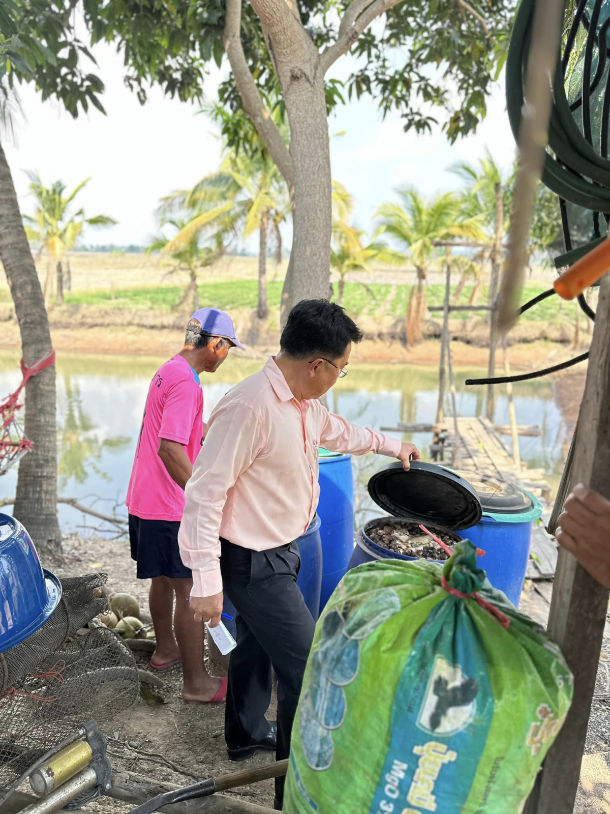 การตรวจประเมินการประกวดชุมชนสะอาด น่าบ้าน น่ามอง