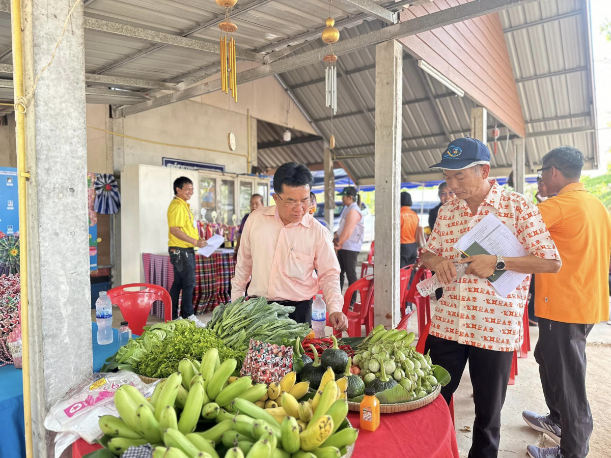 การตรวจประเมินการประกวดชุมชนสะอาด น่าบ้าน น่ามอง