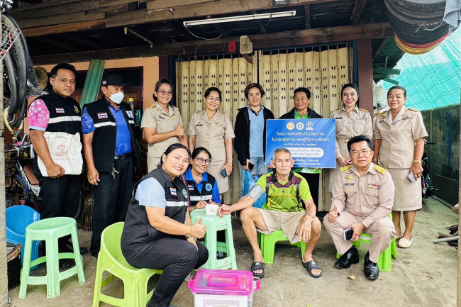 โครงการส่งเสริมทันตสุขภาพ ในกลุ่มผู้พิการและผู้ที่มีภาวะพึ่งพิง ประจำปีงบประมาณ 2567 