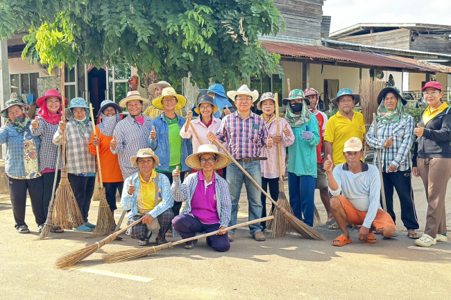 เทศบาลสะอาด หน้าบ้าน น่ามอง
