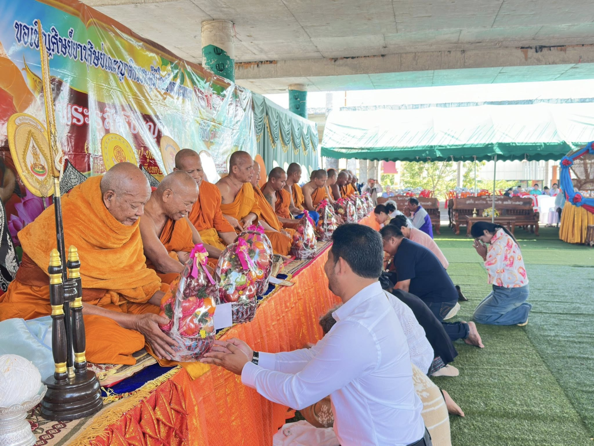 นายเพิ่มพล พึ่งกิ่ง รองนายกเทศมนตรีตำบลไทรโยง-ไชยวาล พร้อมด้วยผู้บริหาร สมาชิกสภาเทศบาล ปลัดเทศบาลฯ ร่วมงานบูรพาจารย์รำลึก ครบรอบปีที่ 3 พระครูสิทธิปัญญาคุณ (สมหวัง ติกขปัญโญ) ปุกกระโทก