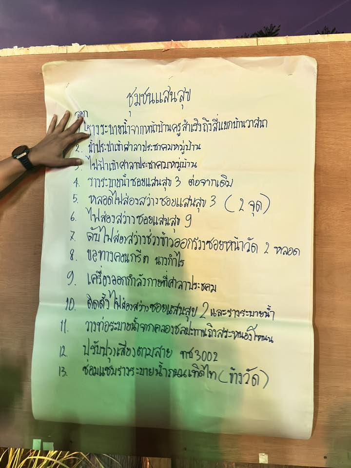 นาย สุรัน จันทร์สง่า นายกเทศมนตรีตำบลไทรโยง-ไชยวาล เป็นประธานในการประชุมประชาคมหมู่บ้านและชุมชน เพื่อจัดทำแผนพัฒนาท้องถิ่น ประจำปีงบประมาณ 2569 เพื่อการทบทวนแผนพัฒนาท้องถิ่น (พ.ศ.2566-2570) พร้อมทั้งจัดทำแผนพัฒนาท้องถิ่น (พ.ศ.2571-2575) และประชุมเพื่อสร้างความรู้ความเข้าใจให้กับประชาชน เกี่ยวกับหลักและเหตุผลของกระทรวงกำหนดค่าธรรมเนียมและยกเว้นค่าธรรมเนียมเกี่ยวกับการสิ่งปฏิกูลและขยะมูลฝอย พ.ศ. 2567 ณ ที่ทำการผู้ใหญ่บ้านหมู่ที่ 3